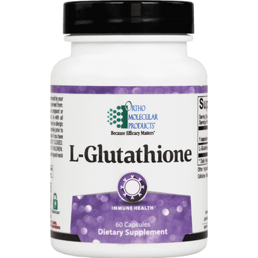 L-Glutathione - 60 capsules Ortho-Molecular Supplement - Conners Clinic